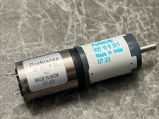 Quantity of 4 Portescap Brushed DC Motor 22N28 213P 202  With Gearbox .