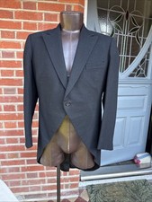 Moss Bros Covent Garden Vintage Morning Coat  Tailcoat Size 40R