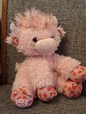 BAB Build A Bear Strawberry Highland Cow Soft Toy Plush Lovely Clean Condition