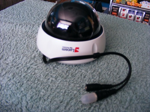 White dome cctv - , inddors