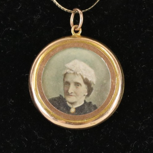 9ct gold victorian photo - 9ct,