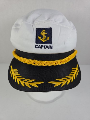 Yacht boat captain - boat, cap