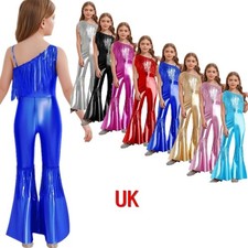 UK Girls Sparkly Jumpsuit