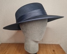 Vintage BHS Hat Navy Blue