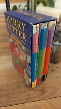 Harry Potter Trilogy First Edition HB Set Philosopher's Stone Chamber Secrets