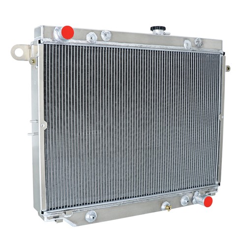 Row aluminum radiator fit - aluminum,