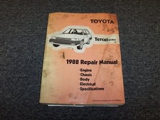 1988 Toyota Tercel Sedan