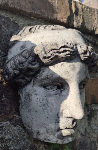 Cast stone classical female - cast,
