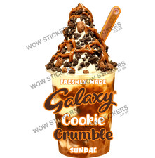 Ice cream van sticker Galaxy