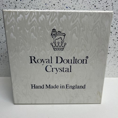 Royal doulton crystal empty - crystal,