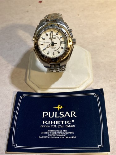 Pulsar kinetic watch - pulsar,