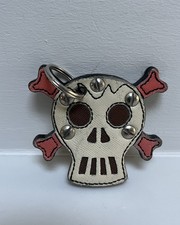 Auth Vintage Prada Skull Motif