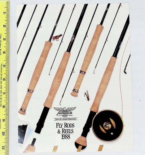 1988 fenwick fly - and, reels