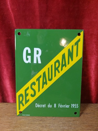 Vintage french original enamel - french,
