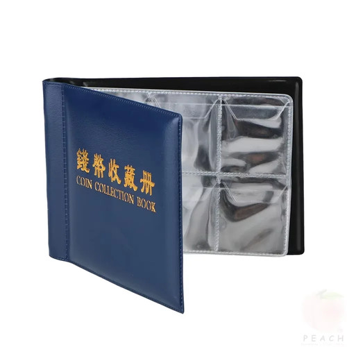 Coin collection book - book,