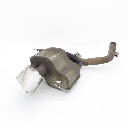 Rear exhaust silencer - exhaust,