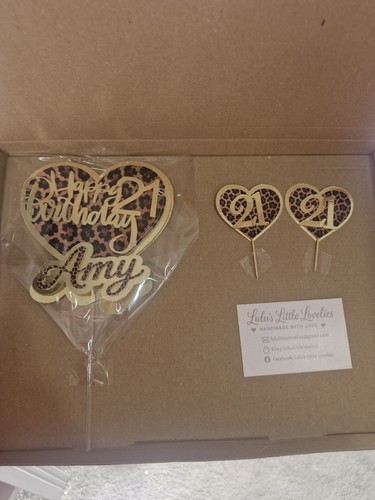 Gold mirror and leopard print - mirror,