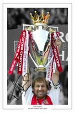 TONY ADAMS Signed Autograph