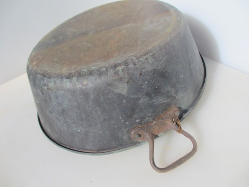 Antique copper jam pan - copper,