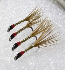 4 x Olive Pheasant Tail