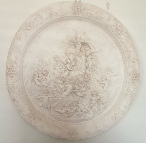 Large hand made plaster - , mould