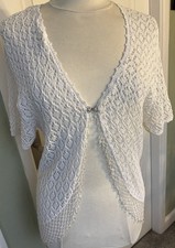 Vintage White Lace Beaded