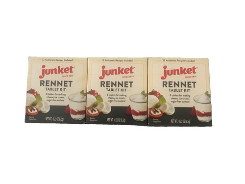 Junket rennet tablet - junket,