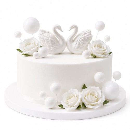 Pcs swan cake - pcs,