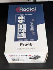 Radial Pro48 48V Phantom Powered Active Direct Box DI