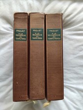 Marcel Proust A La Recherche du Temps Perdu PLEIADE EDITION 3 volumes 1954