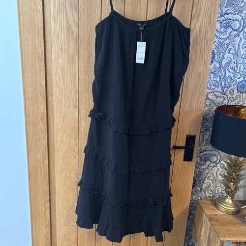 Ladies summer dress - dress, black