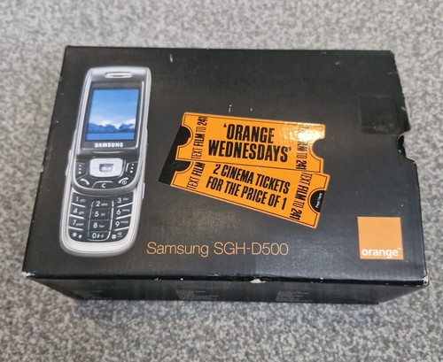 Vintage samsung sgh d500 - sgh-d500, black
