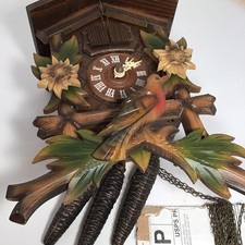 Vintage Wood Wooden Cuckoo