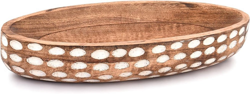 Mango wood decorative bowl for - wood,