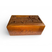  Vintage Asian hand-carved