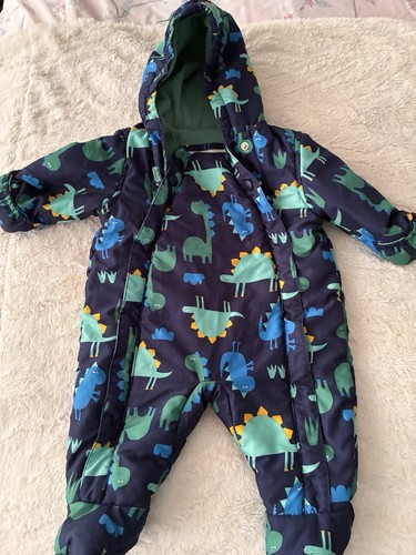 Baby navy dinosaur hooded - baby,