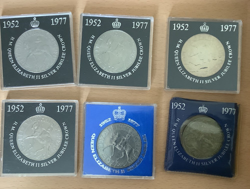 1977 qeii silver - qeii, jubilee