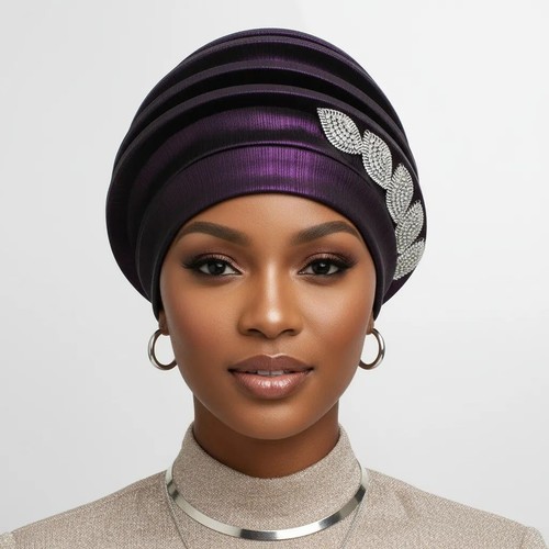 Fascinator formal purple - fascinator,
