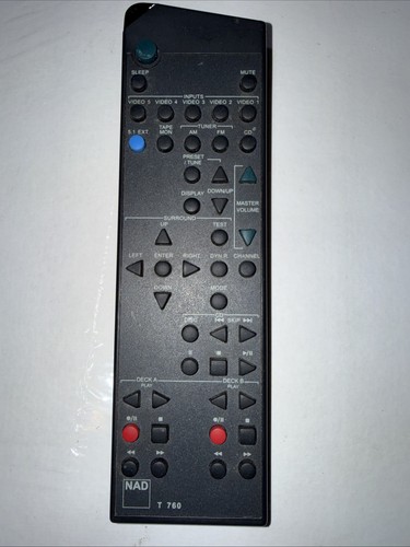 Nad remote 760 oem - t,
