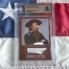 George Custer Word from