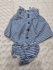 Ralph Lauren Children’s Baby Girls 6 Months Blue Dress 