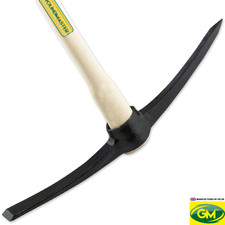 GroundMaster 7lb Navvy Pick Head Only - Hardened Tempered Chisel & Point