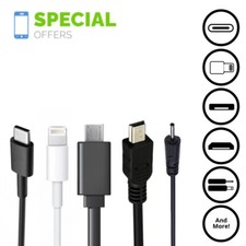 Universal Charger Bundle: Multi-Type & UK Plug Heads | Phone & Tablet Kit