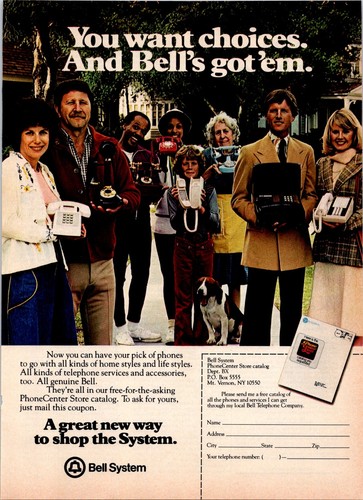 1977 bell system you want - ad,