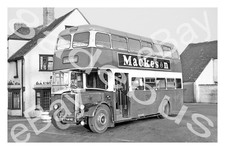 Bus Photograph STRATFORD BLUE 2768 NX [18] '63