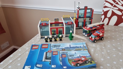 Lego city fire station set - lego,