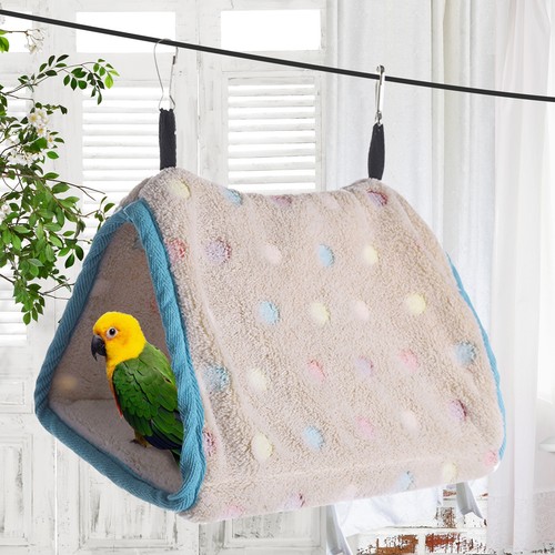 Winter warm bird - winter, nest