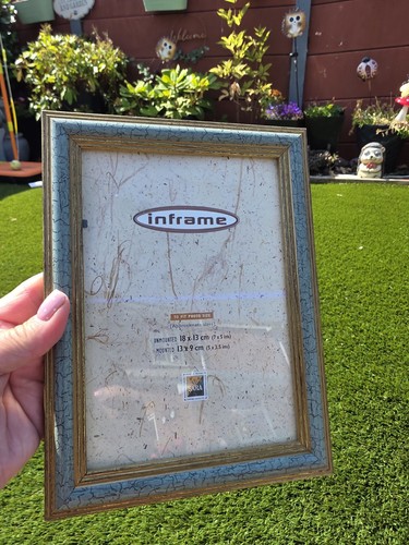 Pewter art nouveau photo - art, frame