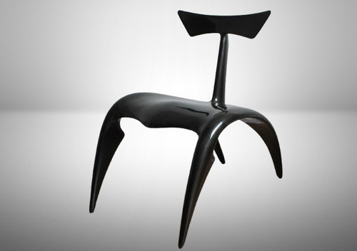 Designer carbon fibre chair - designer-,