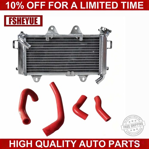All aluminum radiator - aluminum, radiator+red